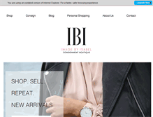 Tablet Screenshot of imagebyisabel.com